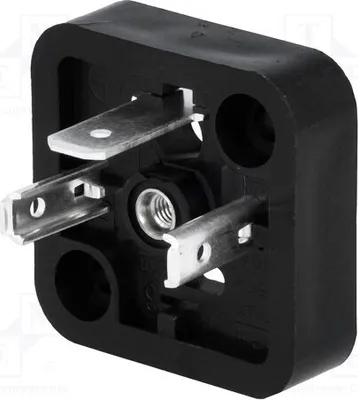 Image de 1 connecteur : prise pour ventilateur, connecteur mâle, 18 mm, broche : 3, référence : 121012-0013, connecteur pour ventilateur