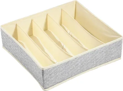 Produktbild von MSV Schubladenteiler BH Socken Krawatten Dessous Aufbewahrungs boxen Organizer 12 x 32 x 32 cm