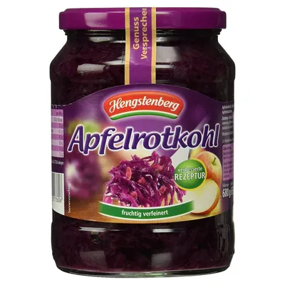Obrázok produktu pre Hengstenberg Mildessa Apple Červená kapusta Perfect Liaison v pohári 680g