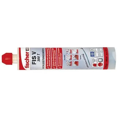 Produktbild von Fischer 521376, Polymer-modifizierter Mörtel, 0,49 kg, Lüftungsziegel, Mauerziegel, Beton