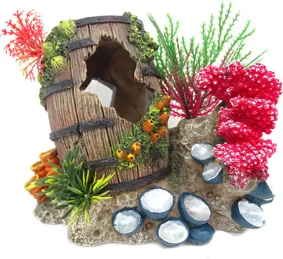 Zdjęcie produktu dla Dekoracja akwariowa Aqua Della Zatopiony artefakt, wymiary: 15,3 x 11,6 x 13,7 cm