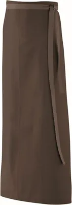 Produktbild von Bistroschürze XXL  B 130 x L 100 cm, Fb. toffee  : 65% Polyester 35%Baumwolle 220 g/m² : toffee