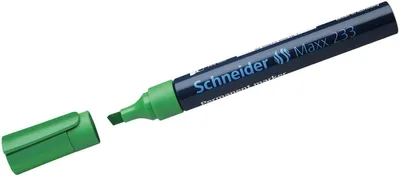 Produktbild von Permanentmarker 233 grün Packung mit 10 Stück