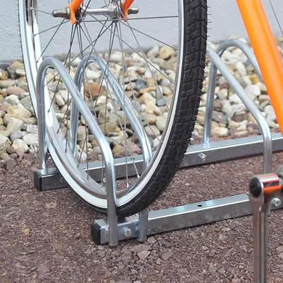 Produktbild von Fahrradständer 4 Fahrräder Stahl