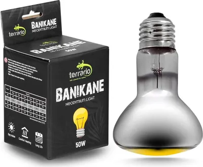 Zdjęcie produktu dla Terrario Banikane Neodymium Light - żarówka grzewcza neodymowa 50W Terrario