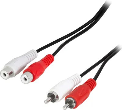 Immagine prodotto di Logilink AudioVerl. 2x Cinch -> 2x Cinch St/Bu  5.00m bk