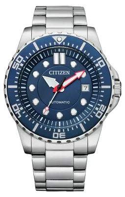 Obrázok produktu pre Citizen Automatic s modrým ciferníkom, 43 mm, oceľ