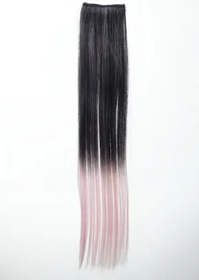 Produktbild von WIG ME UP 2 Clip-In Extension Ombre Schwarz, Rosa YZF-P2S18P-1BT2333