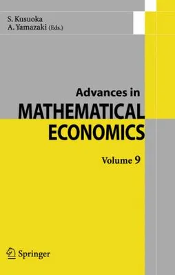 Immagine prodotto di Advances in Mathematical Economics Volume 9