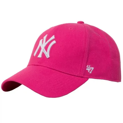 Produktbild von 47 Brand New York Yankees MVP Cap B-MVPSP17WBP-MA, Kappe, Uni, Rosa