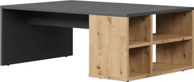 Obrázek produktu pro Konferenční stůl Vicco Danny Antracit 90 x 60 cm s policemi, Model 57323