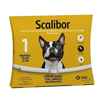 Produktbild von Antiparasitenhalsband für mittelgroße Hunde - 48 cm