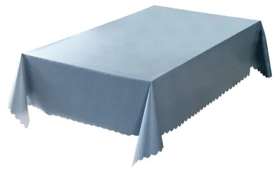 Produktbild von Tischdecke Rechteckig Wasserabweisend PVC Blau 140 x 240 cm