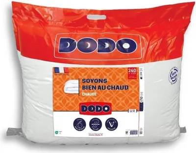 Image de Couette DODO Bien au chaud, 220 x 240 cm, 400g/m², VOLUPT'AIR, Blanc