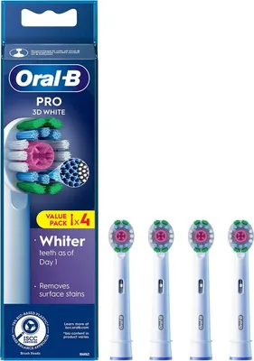 Productafbeelding van Oral B Opzetborstel 3D white (4 stuks)