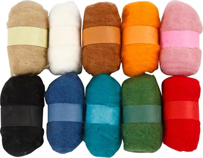 Zdjęcie produktu dla Creativ Company 45196, Rękodzieło, Wielobarwny, Wełna, 25 g