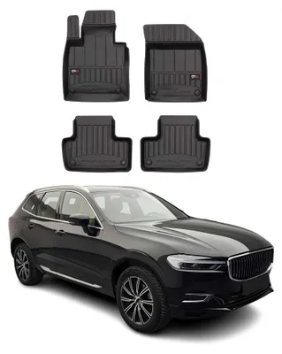Obrázek produktu pro 2017-2024 Volvo XC60 Podlahové rohože TPE černé 4 ks