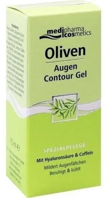 Productafbeelding van Medipharma Cosmetics Olie voor de oogcontouren op basis van olijfolie, 15 ml gel