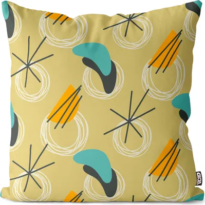 Produktbild von VOID Design Muster All Over Retro Kissenbezug Kissenhülle Sofakissen Kissen Deko Outdoor-Kissen Dekokissen