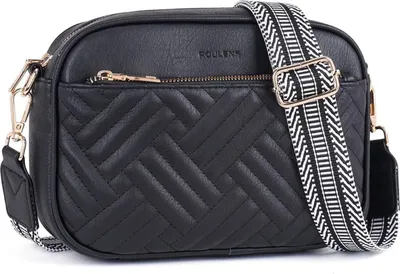 Produktbild von Gesteppte Damen Umhängetasche Kunstleder Crossbody Bag Verstellbarer Gurt