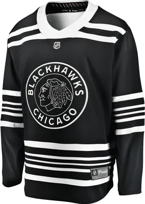 Produktbild von Chicago Blackhawks NHL Eishockey Fanatics Breakaway Trikot Alternate Schwarz-2XL