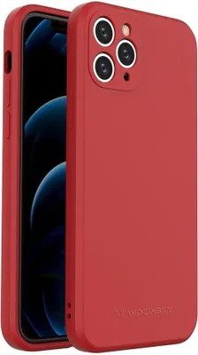 Obrázok produktu pre Pružné a odolné puzdro Wozinsky Color pre iPhone 11 Pro, červené