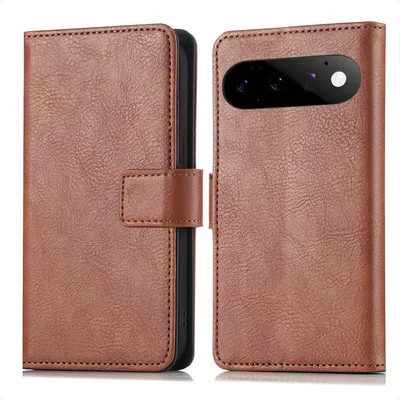 Zdjęcie produktu dla imoshion Luksusowe etui typu bookcase do Google Pixel 11 – brązowe