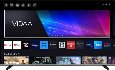 Produktbild von JVC Fernseher 65 Zoll Smart TV VIDAA LT-65VD3555 4K Fernseher UHD, HDR Dolby Vision und Triple-Tuner