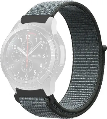 Image de Bracelet pour Samsung Galaxy Watch6/5/5Pro/4/3 20mm flexible velcro nylon
