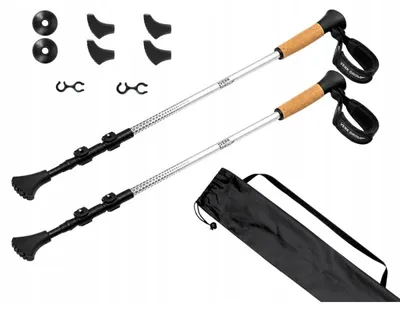 Immagine prodotto di Set Di 4 Bastoncini Da Nordic Walking In Argento (30)
