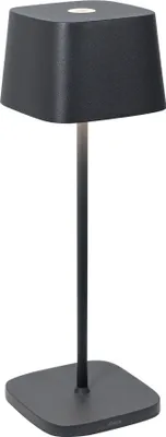 Obrázek produktu pro Nabíjecí stolní lampa Zafferano Ofelia Pro Dark grey
