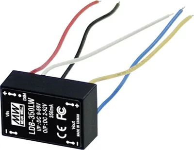 Zdjęcie produktu dla Mean Well DC/DC-LED-Driver LDB-300LW 300 mA 12 W (LDB-300LW)