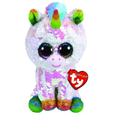 Image de Ty Flippable Peluche à paillettes Pixy Licorne