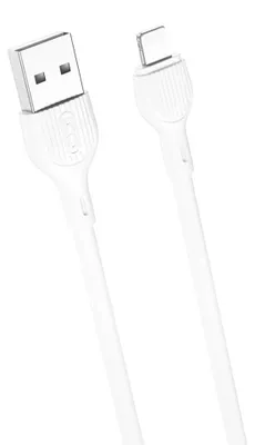 Obrázek produktu pro Kabel USBA-IPHONE 5< bílý 2m 2,1A XO-NB200
