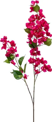 Produktbild von artplants.de Dekozweig Bougainvillea MONELS mit Blüten, pink, 115cm - Bougainvillea künstlich/Kunst Drillingsblume