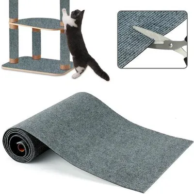 Produktbild von Famanu Kratzmatte für Katzen - selbstklebend - 200 x 40 cm