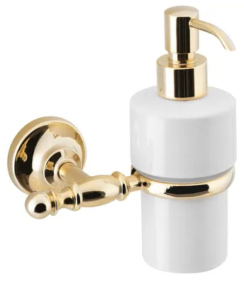 Produktbild von Sapho PERLA Keramik-Seifenspender, Gold