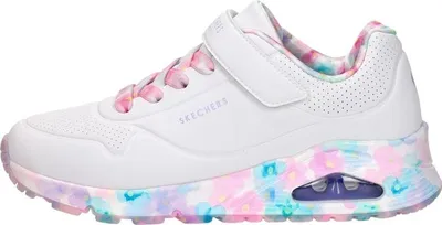 Image de Skechers Uno Gen1 - Fresh Blooms  Klittenband - Wit - Maat 31