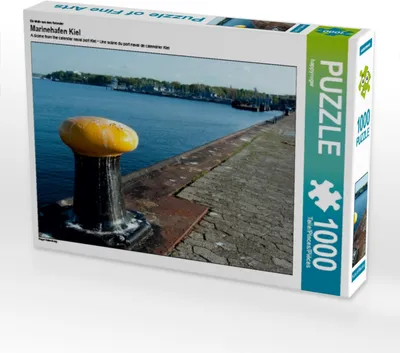 Produktbild von Calvendo Ein Motiv aus dem Kalender Marinehafen Kiel 1000 Teile Puzzle quer 640x480mm, CALVENDO; 7378194