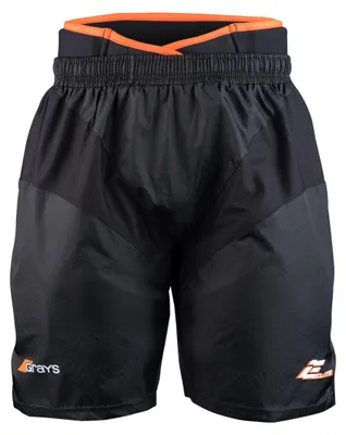 Productafbeelding van Grays Hockey keepershort, zwart, maat M, voor keepers
