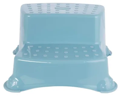 Produktbild von keeeper Zweistufiger Tritthocker, Ab ca. 3 bis ca. 14 Jahre, Anti-Rutsch-Funktion, 40 x 37 x 21 cm, Igor Pure, Blau (Nordic Blue)