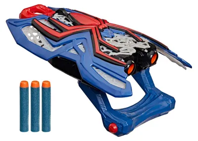 Produktbild von Marvel Spider-Man Spider-Man Nerf Web Strike Blaster, Junge, 5 Jahr(e), 99 Jahr(e), Super Heroes, Acrylnitril-Butadien-Styrol (ABS), Metall, Polypropylen (PP), Polyethylen, Vietnam