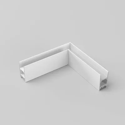 Obrázok produktu pre ARELUX PRF011, konektor, uhol 90 stupňov, rovinná montáž
