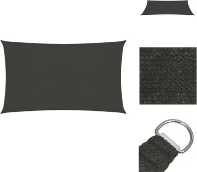 Obrázek produktu pro vidaXL Markýza 160 g/m² antracit 3x6 m HDPE - Slunečníky a sluneční clony