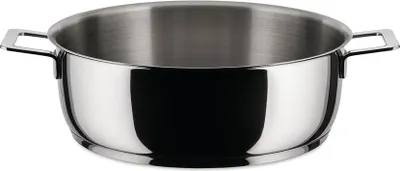Obrázok produktu pre Alessi Hrnce a panvice - Plytký kastról s dvoma držadlami - Ø 28 cm