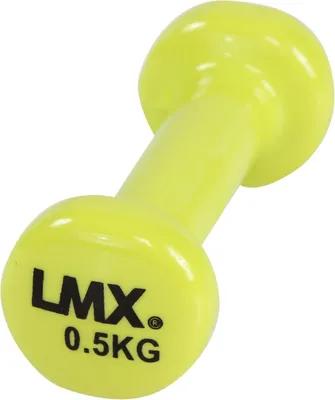 Produktbild von Lifemaxx Vinyl Kurzhantelset 2x0,5kg Gelb