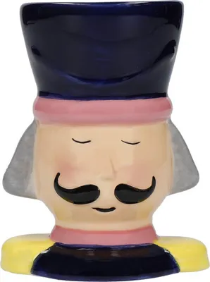 Image de Coquetier, céramique, peint à la main, soldat - KitchenCraft | The Nutcracker Collection