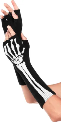 Produktbild von Fingerlose Skeletthandschuhe