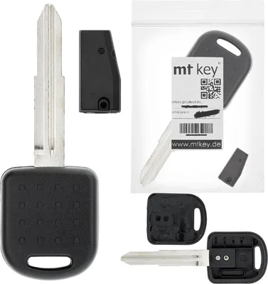 Produktbild von MT-KEY Auto Zünd Schlüssel Rohling SZ12 + ID4C T4 Keramik Transponder kompatibel mit Suzuki Alto 96-02 Baleno I 96-01 Grand Vitara 96-02 Swift III 96-05 Vitara 96-02 Subaru Justy 96-03