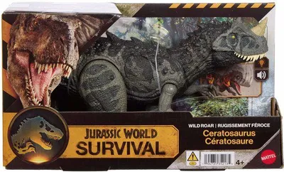 Produktbild von Jurassic World Ceratosaurus Sound Dino, Attacke & Brüllen, Lichteffekte, JKL77